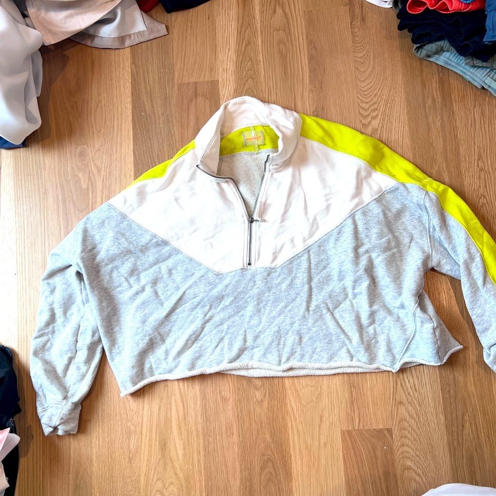 Free people jacket cropped m